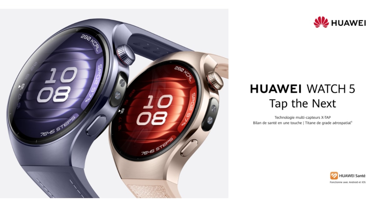 🎯 Huawei Watch 5 معرفی شد: ساعت هوشمند لوکس با فناوری X-TAP